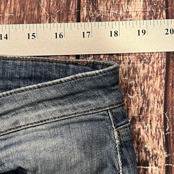 Joes Women Easy Crop Rita Slouchy Blue Wash Denim Stretch Jeans Sz 32X26 (36X26) - Picture 10 of 14